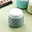 Gemice Silicone Cream Jars TSA Approved Travel Size Containers with Toiletry Bag, Wide Mouth Leak-proof Travel Accessories with Lid for Cosmetic Cream (4 Pack)