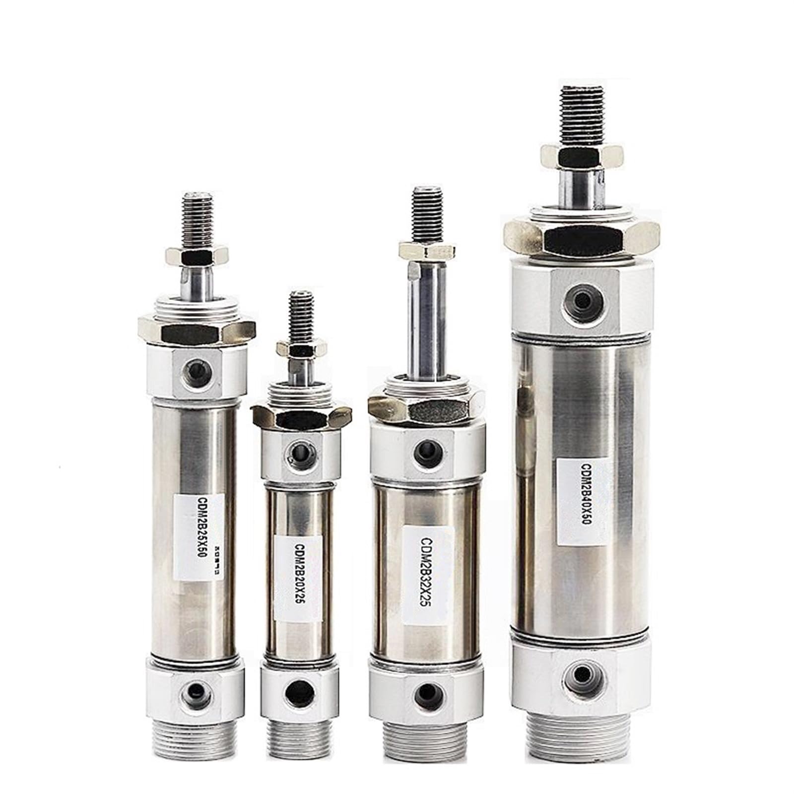 Vérin pneumatique CDM2B20 mini cylindre ISO double effet