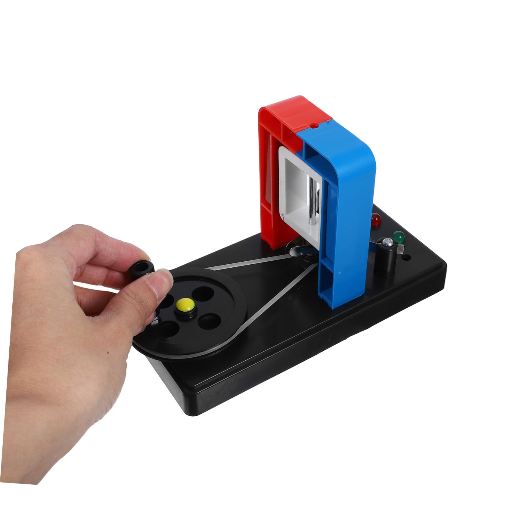 Generador de Manivela Manual para Ciencias Físicas, Negro