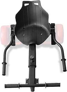 Adjustable HoverKart Hover cart Hover Kart Hovercart Attachment for Hoverboard seat Go Cart for Kids (Black)