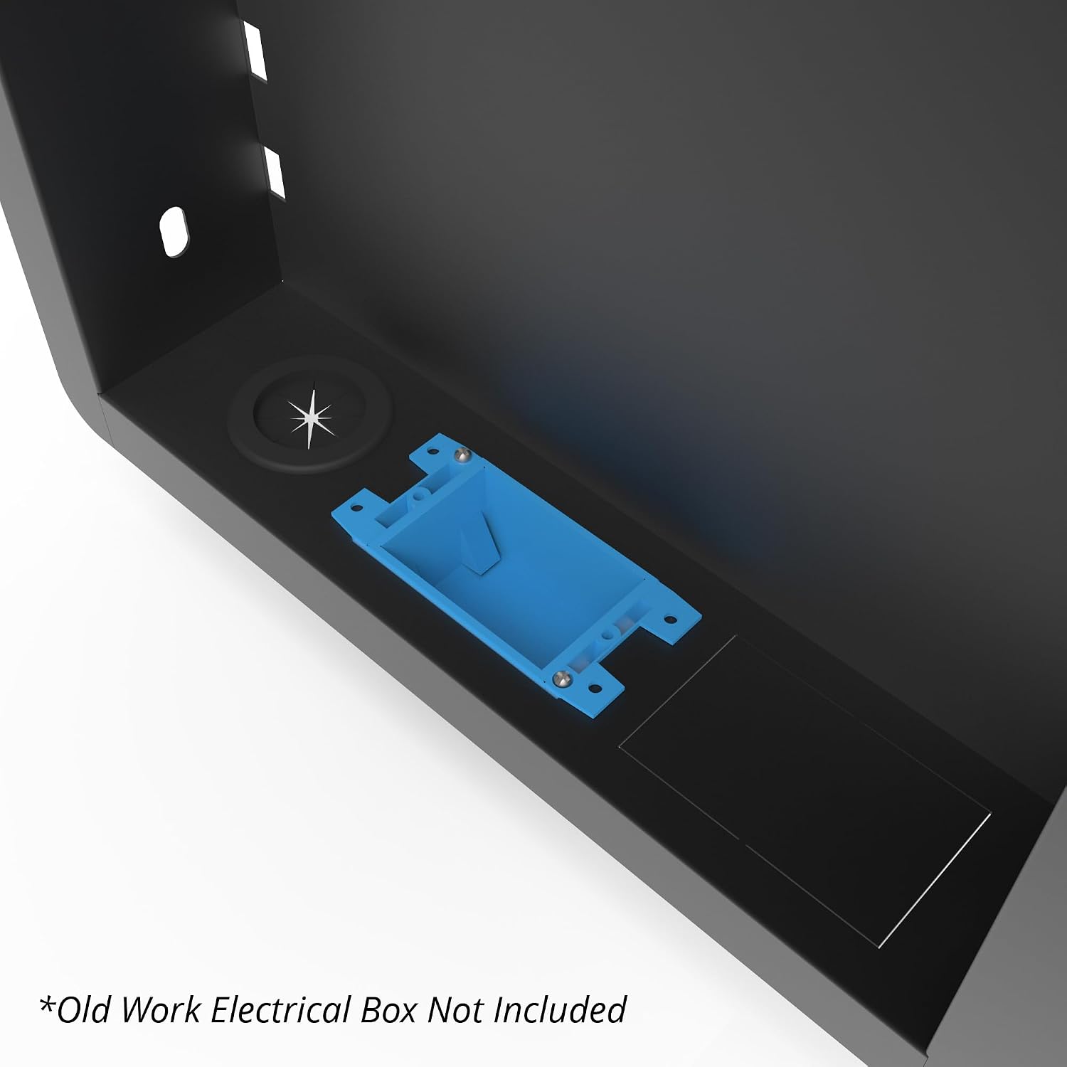 Kanto R400 Recessed in-Wall Full Motion Articulating TV Mount for 35" - 65" TVs | 300x300 VESA No Gap Flush Install | 0.3" Profile 400x400 VESA | Swivel and Tilt Capable | Cable Management Clips