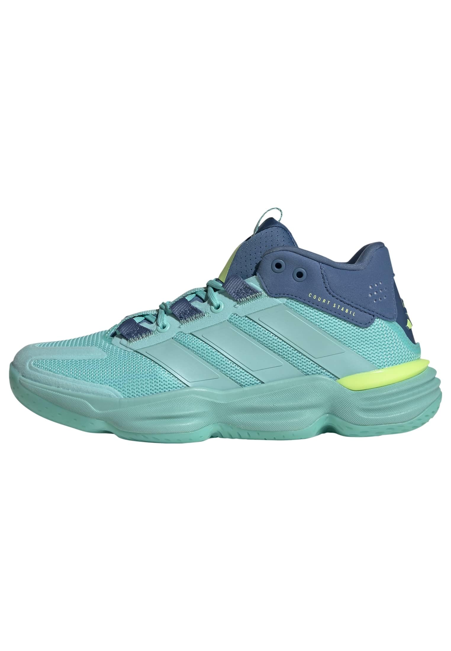 Womens Court Stabil Indoor Sneakers Shoes - White