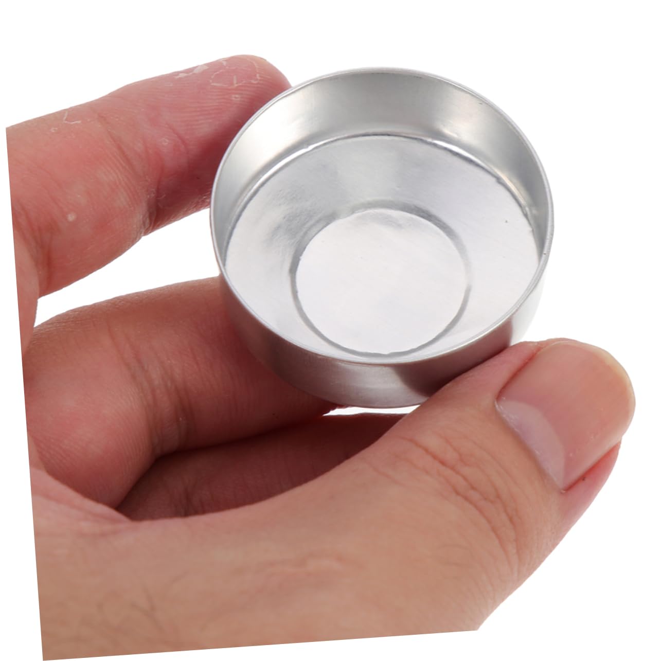 NUOBESTY 50pezzi Portacandele Alluminio Per Tea Light Contenitori Resilienti e Riutilizzabili Per Decorazioni Festive e Atmosfere Romantiche