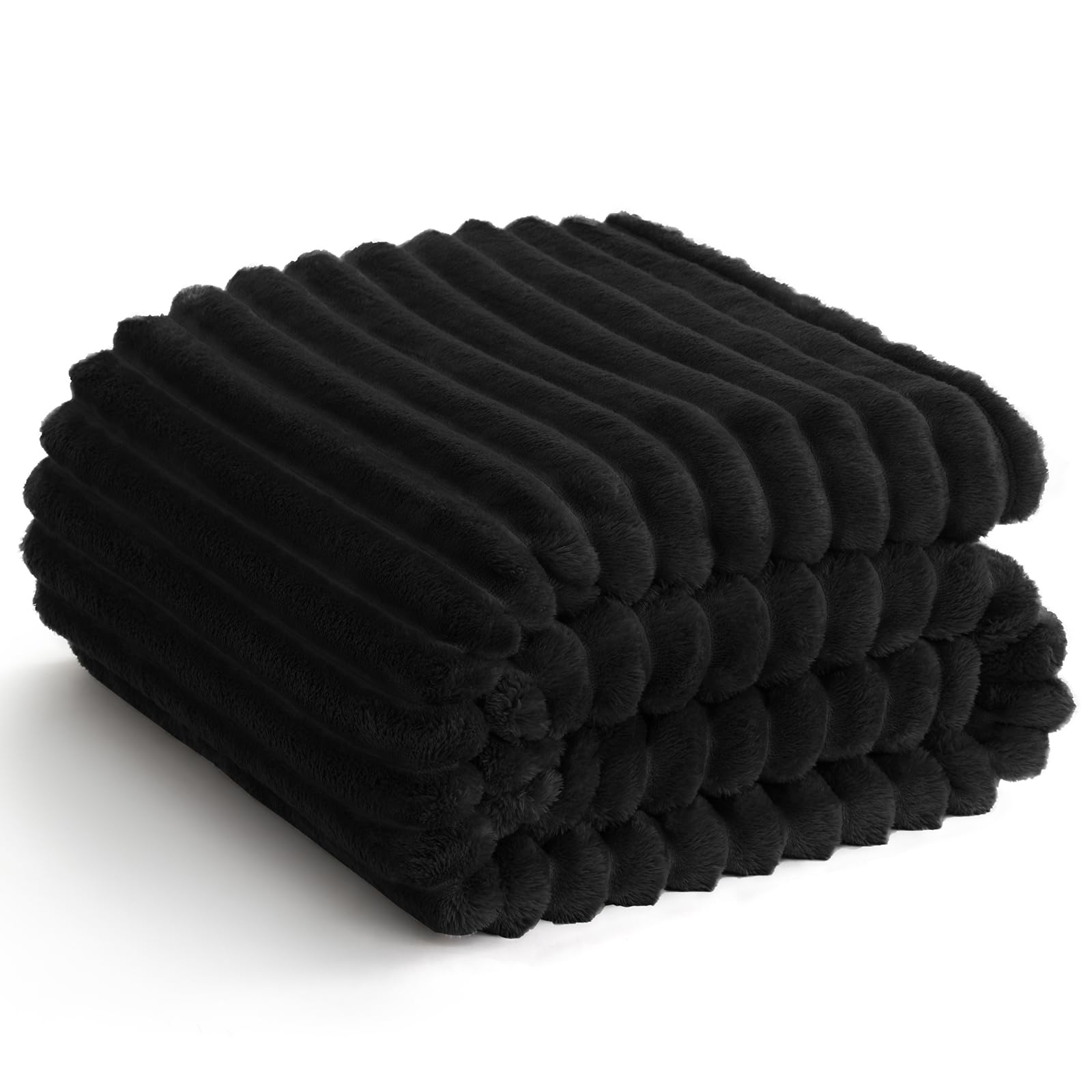 Amazon.com: HIMEET Black Twin Size Blanket for Bed - 300GSM Soft