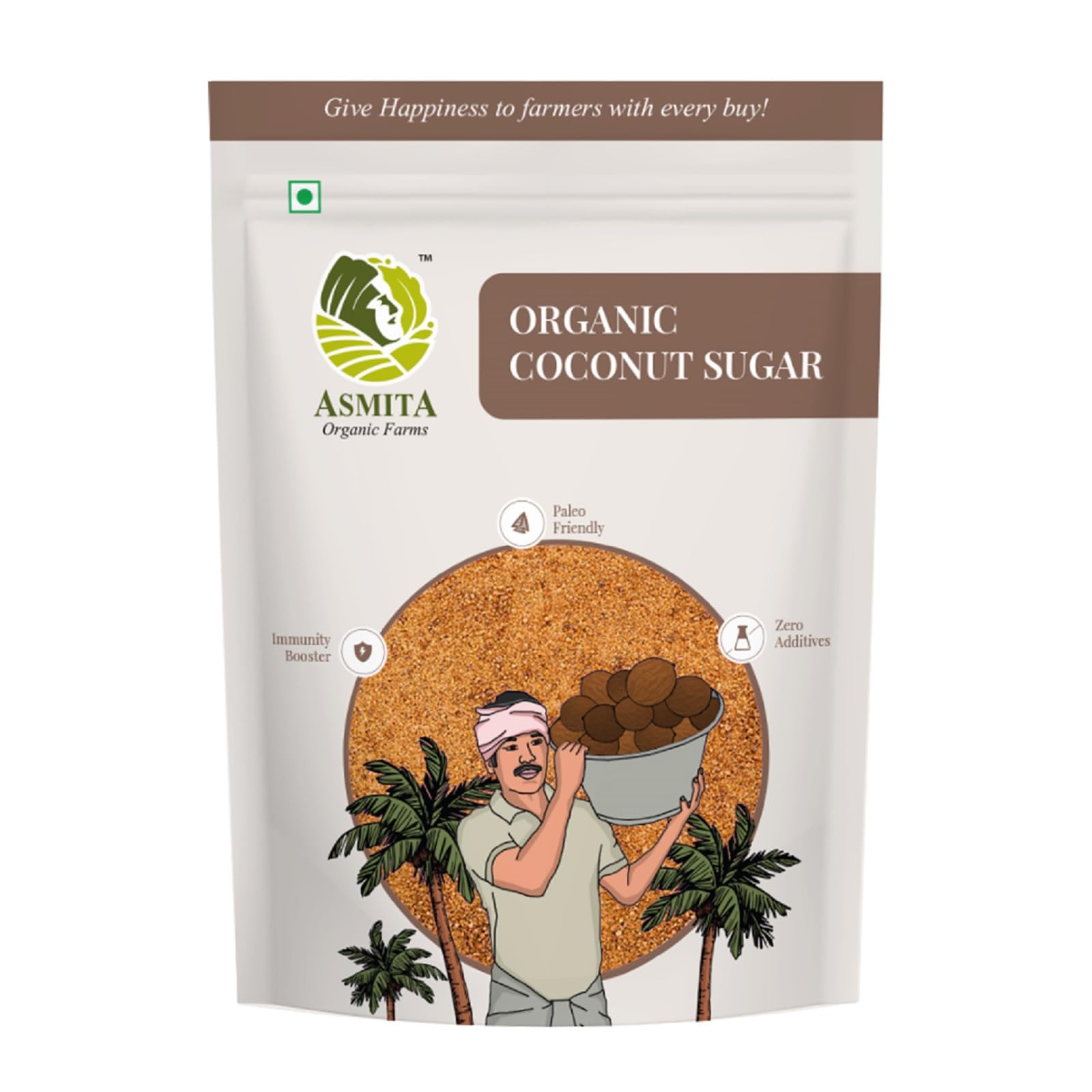 Asmita Organic Farms Coconut Sugar - 100gm (B0CDBSP9TY) Amazon Price History, Amazon Price Tracker
