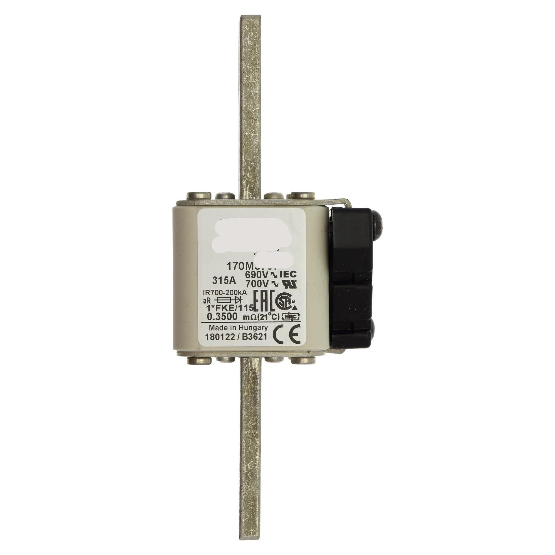 Fusible 170M3771 690V pour la protection des semi-conducteurs industriels