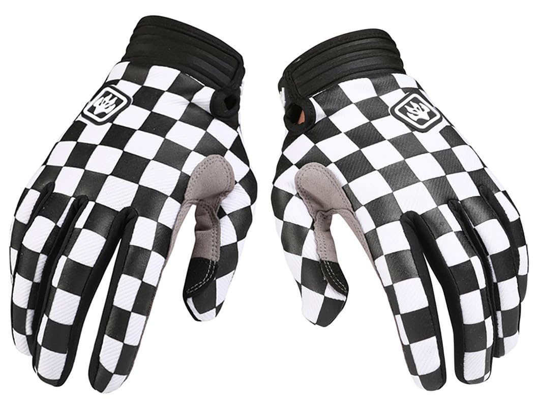 Dirt Bike Motorcycle Gloves for Men Women Finger Touchscreen Motorbike Gloves for BMX ATV MTB Riding Road Racing