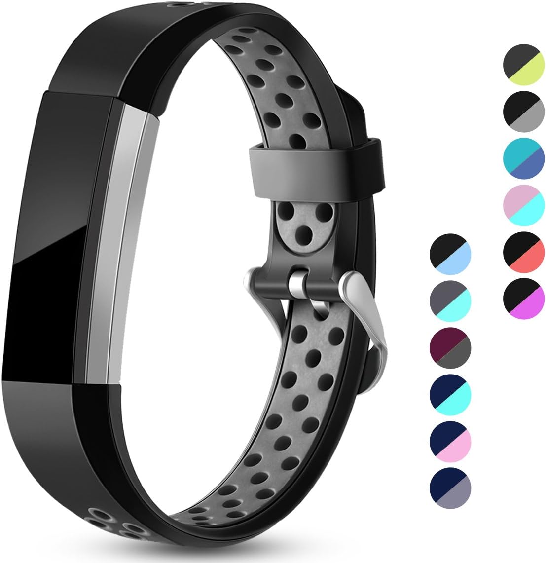 Maledan Competible with Alta HR/Alta and Ace Bands, Replacement Accessory Sport Bands with Air Holes