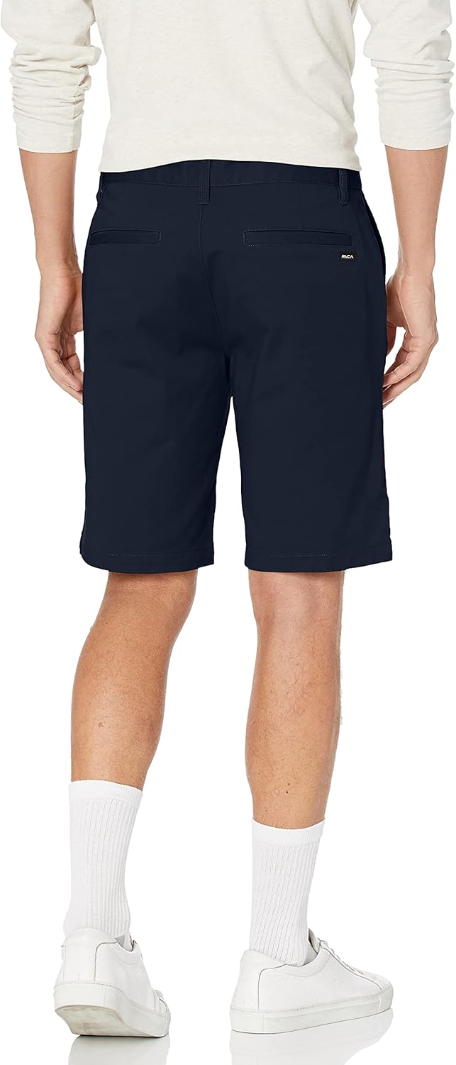 RVCA Mens Standard Fit Stretch Chino Walk Short, 20 Inch Outseam
