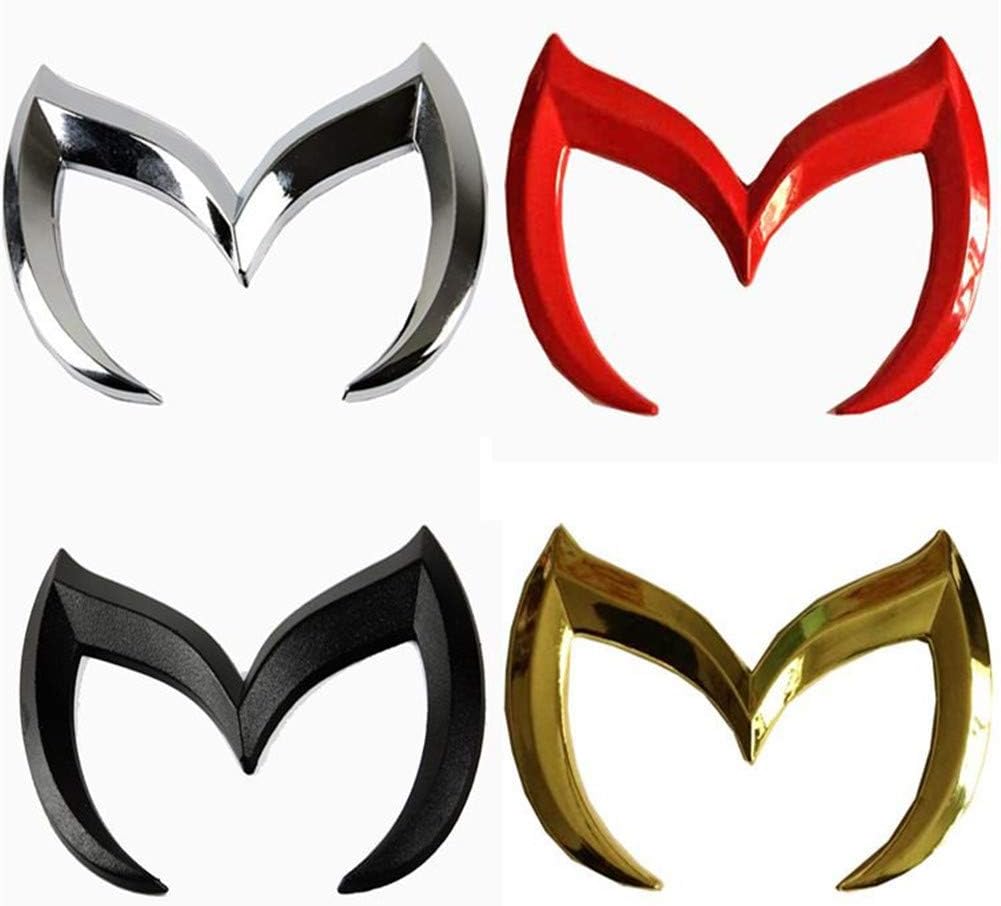 即納最大半額 車用ステッカー デカール 車 エンブレム ステッカー 金属製 Mazda マツダ 車用 エンブレム おもしろ 車用装飾 おしゃれ 3d 立体 2点セッ 激安単価で Fcrtt Org