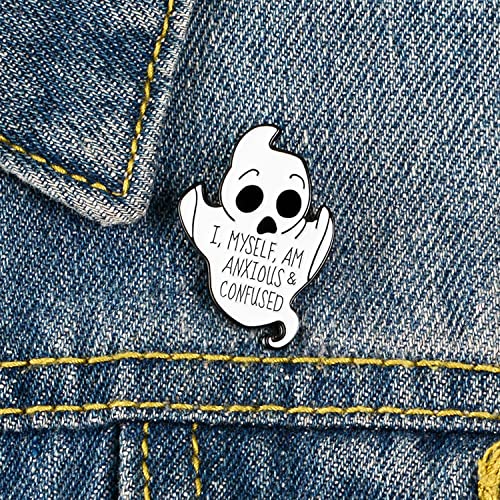 Image of Cute Pins Backpack Pins Alloy Enamel Brooch Cat Funny Cat Brooch Cowboy Badge Pin for Bookbags Clothes /Jackets & Hat Decoration