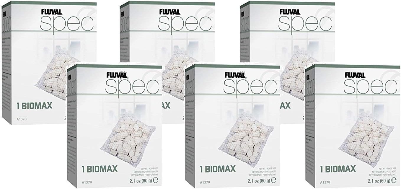 Spec 6 Pack of Biomax Aquarium Filter Media