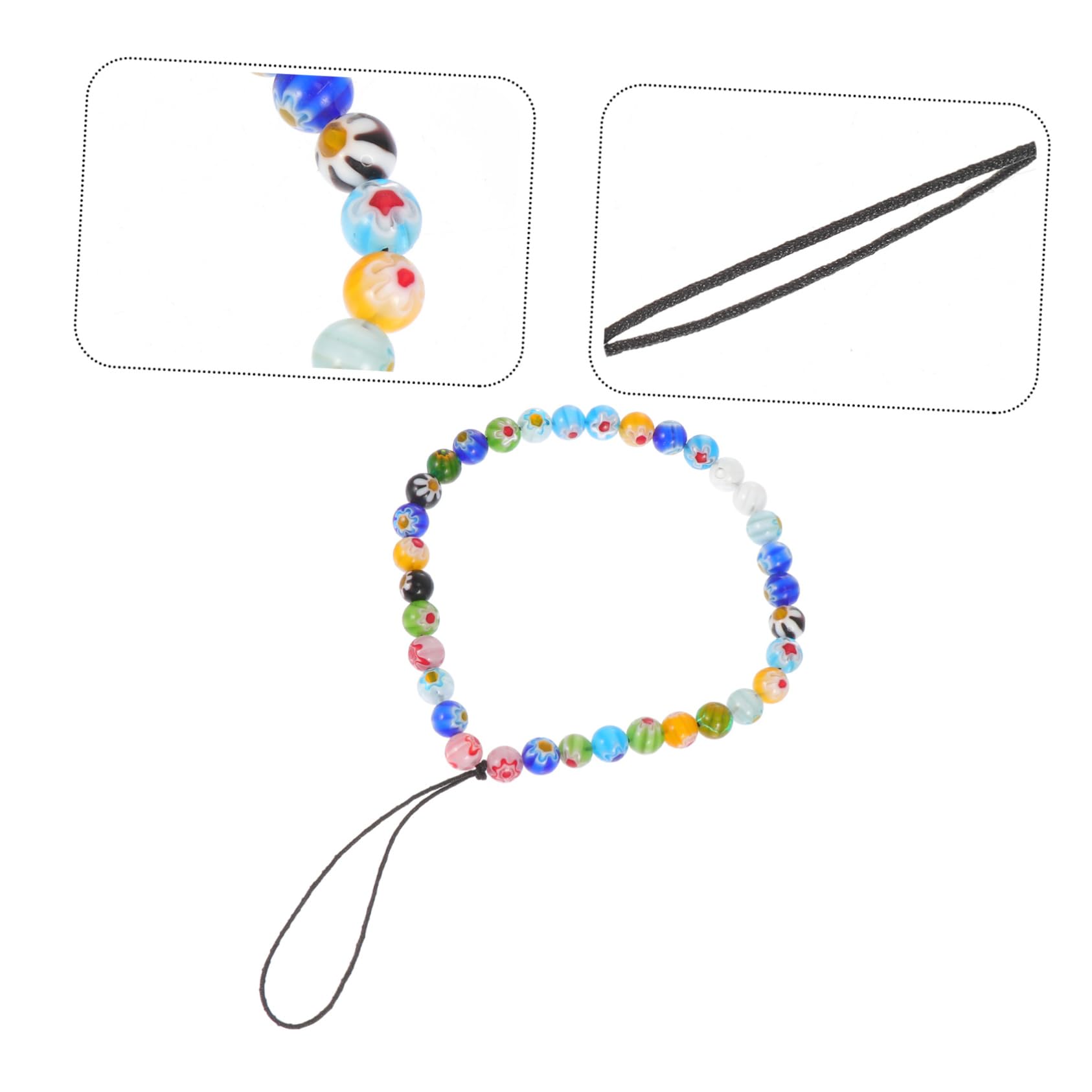 Gadpiparty 5stücke Einzelstück Lanyard Für Verstellbares -verlust Nylon Seil Mit Abnehmbarem Design Als Schlüsselband Oder Handyanhänger Passend Für Jedes Handy Dekorativ Und Leicht