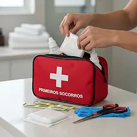 Texmed, Kit Primeiros Socorros Bolsa Mochilas Camping Carro Completo
