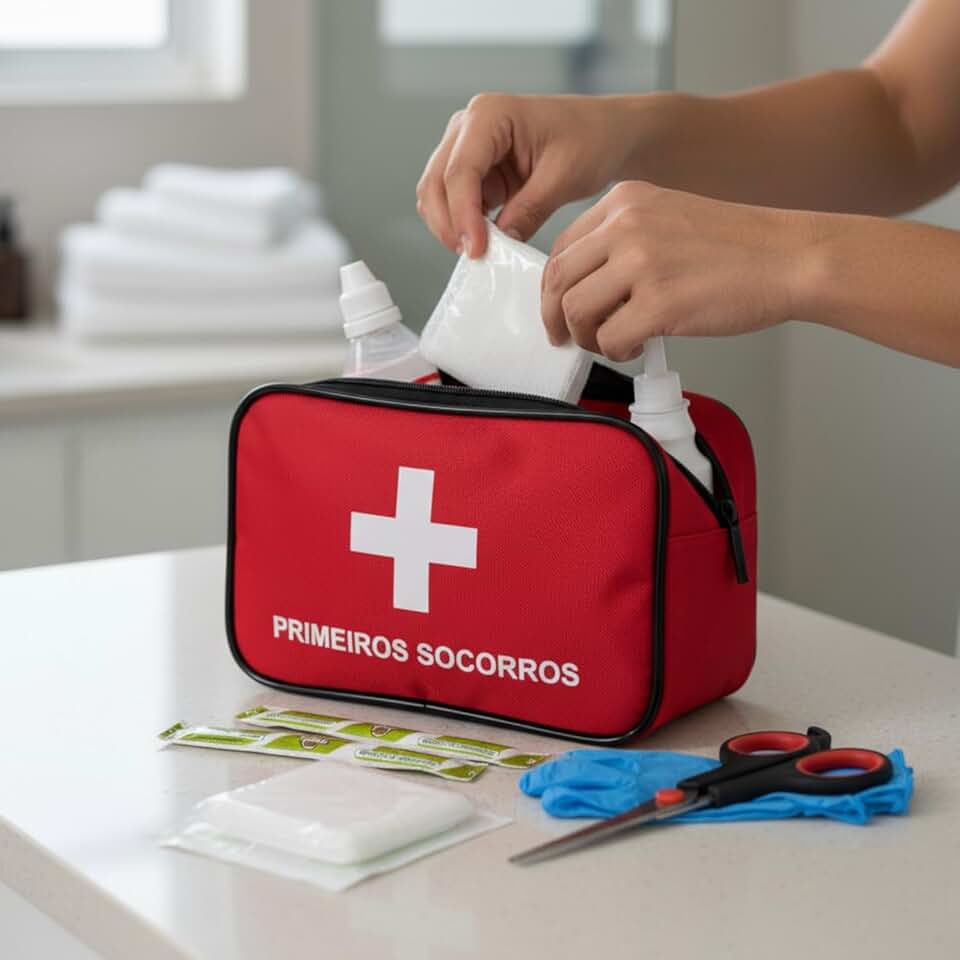 Texmed, Kit Primeiros Socorros Bolsa Mochilas Camping Carro Completo