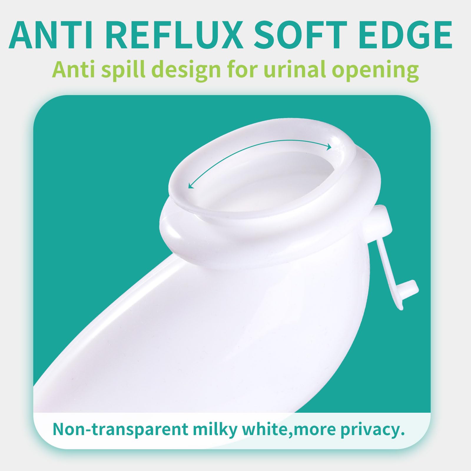 Urine Collection Bag Condom Catheters for Men Reusable Portable Wearable Urinary Drainage with (2000 ML*1+1000 ML*2) Urine Catheter Bag System (Blue-Men)