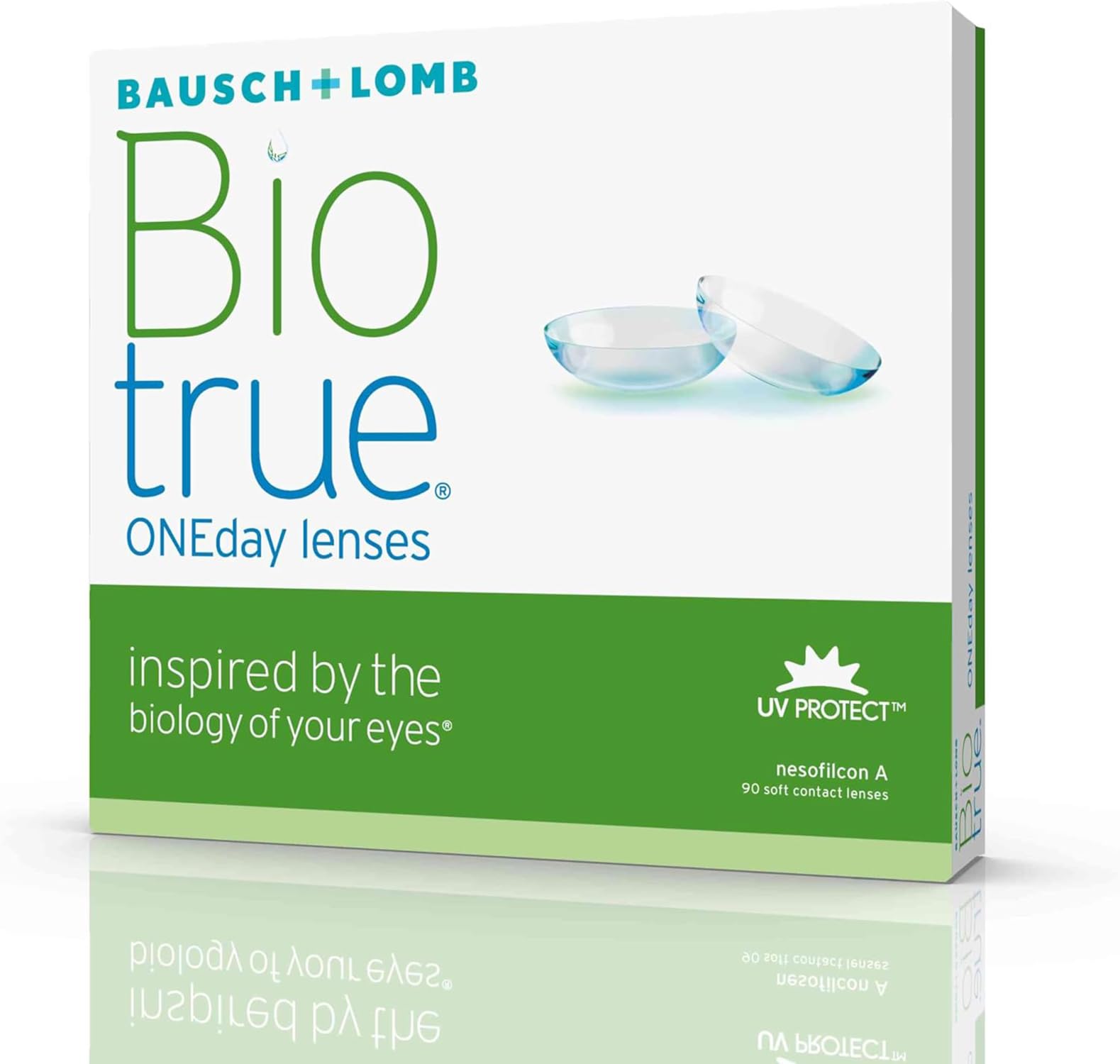 Biotrue ONEday BAUSCH + LOMB lentillas diarias esféricas, 90 unidades / 8.6 BC / 14.20 DIA / -04,25