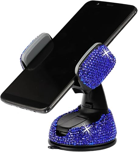 Amiss - Soporte universal de teléfono celular, soporte de teléfono para el auto ajustable en 360 con una base más para la ventilación, accesorios de