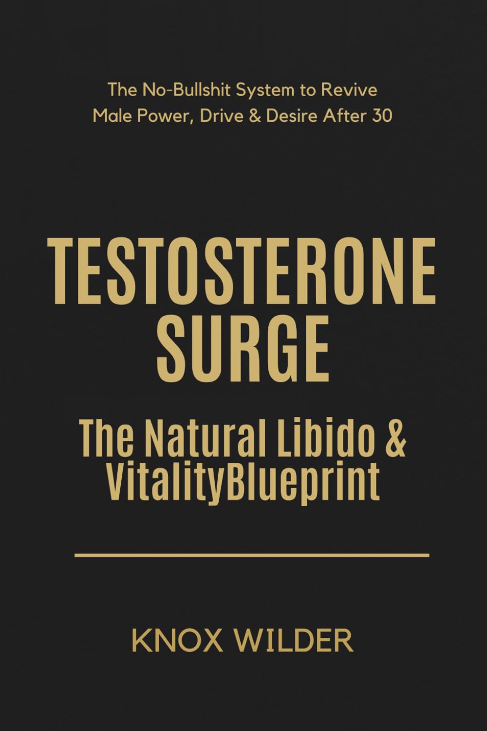 Testosterone Surge - The Natural Libido & Vitality Blueprint: The No-Bullshit System to Revive Male Power, Drive & Desire After 30