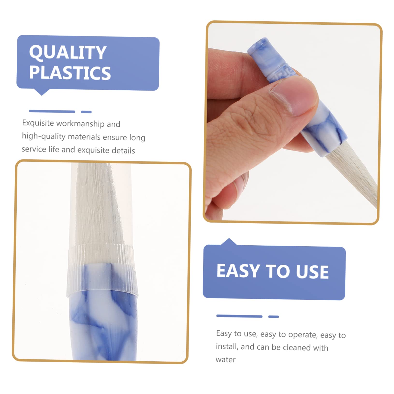 Artibetter 2 Pezzi Accessori Per Punte Pennello Pennello Per Scrittura Pratica Studio Fai Da Te