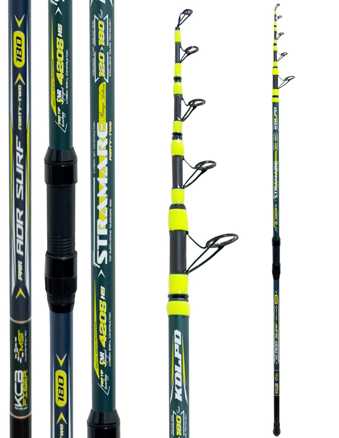 Kolpo Stramare Canna da Surfcasting, 180 gr