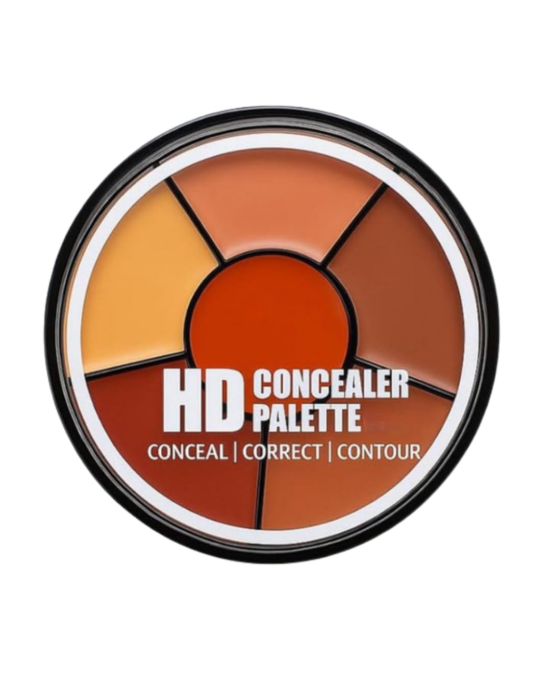 HD Concealer Palette with Color Corrector & Contour Shades | Full Coverage Cream Concealer | Dark Circle, Acne & Pigmentation Correcting Makeup Palette | For All Skin Types-image-41