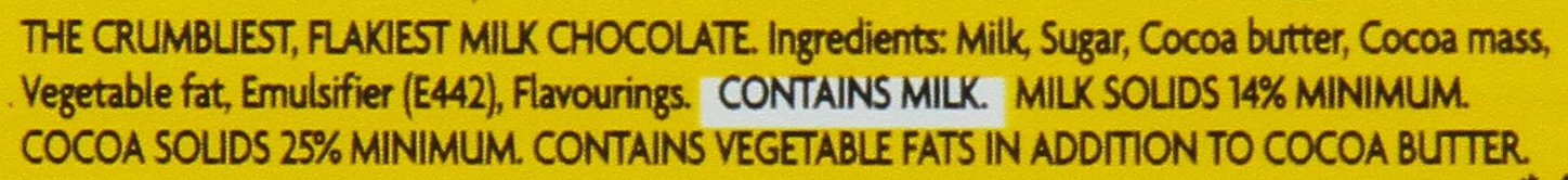 Cadbury Flake Chocolate Bars 23.5g, 4-Count