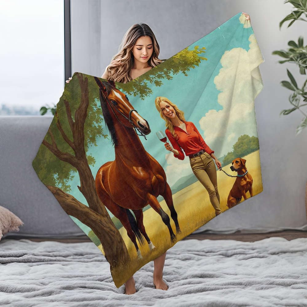 Couverture en flanelle Cendrier contre le froid hivernal au lit