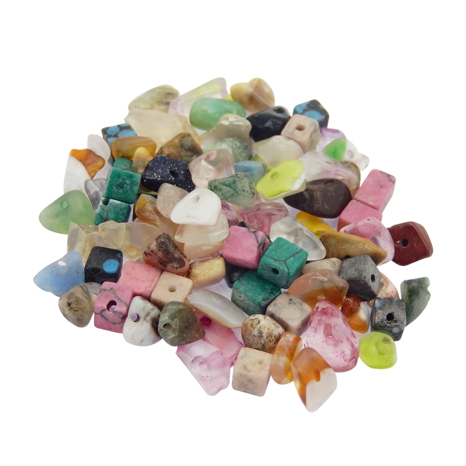 Lot De 450 Perles En Pierre Précieuse - 5 à 8 Mm - Perles En