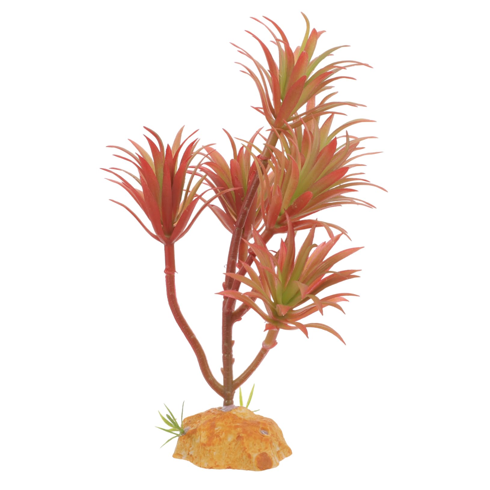 Sosoport 5 Pz Piante verdi e paesaggistiche simulate decorazioni per acquari piante acquatiche artificiali eucalipto pianta artificiale dell'acquario piante d'acquario finte betta pesce