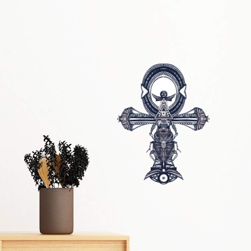 Autocollant mural DIYthinker amovible motif yeux d'insectes pour mur lisse