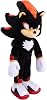 Sonic 3 Movie Shadow Deluxe Plush من Jakks Pacific، يبلغ طوله 33 سم، ومرخص رسميًا من Sonic the Hedgehog Movie 3، هدية رائعة للأولاد/الفتيات، مقترحة للأعمار من 3 سنوات فما فوق، أسود