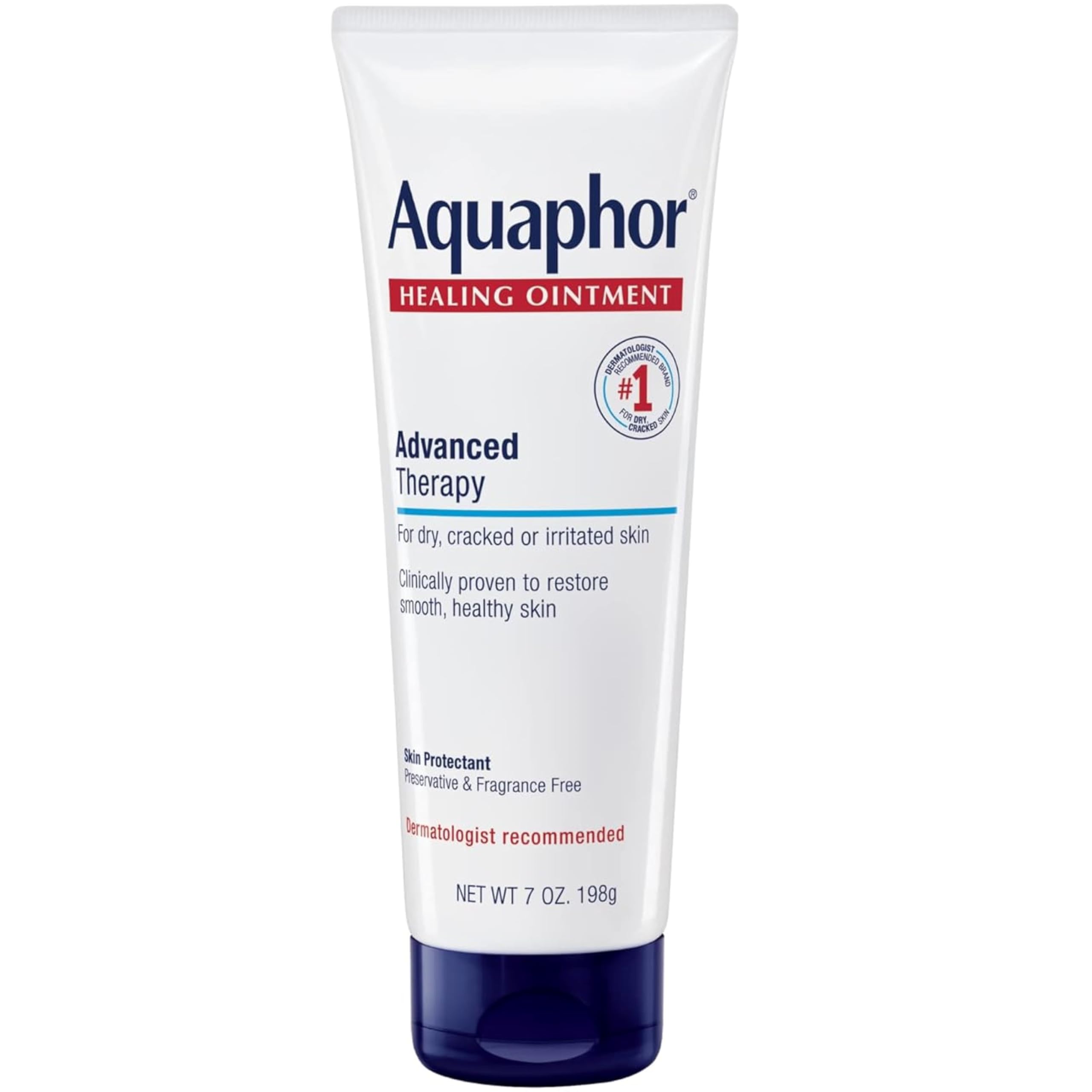 Aquaphor Healing Ointment Advanced Therapy Skin Protectant 7 oz (Pack of 5)