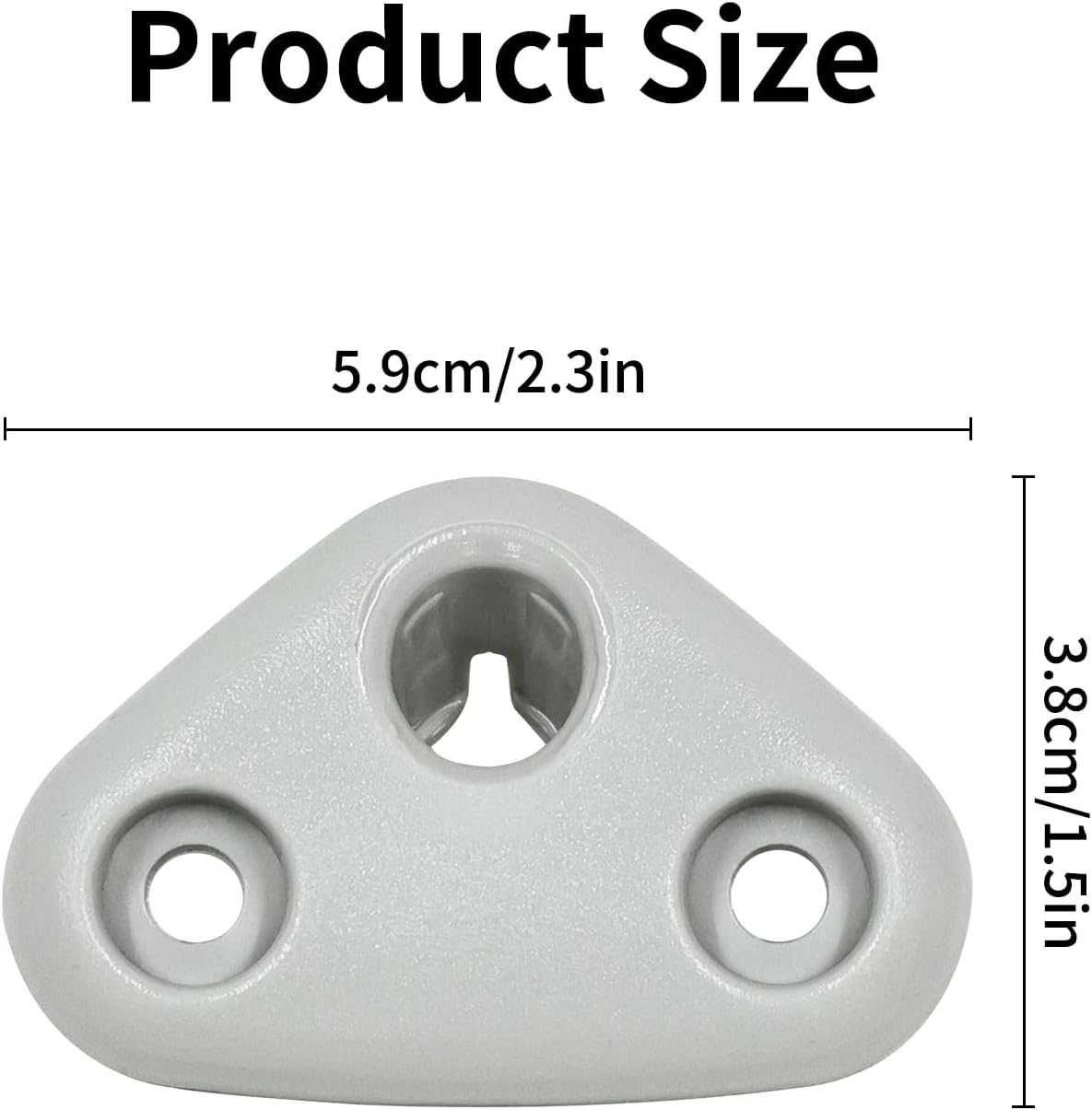 2 Pack Sun Visor Mount Clip Compatible with Subaru Forester Impreza Crosstrek BRZ, Gray Sun Visor Repair Bracket Replacement, Visor Pivot Mount Driver or Passenger Side