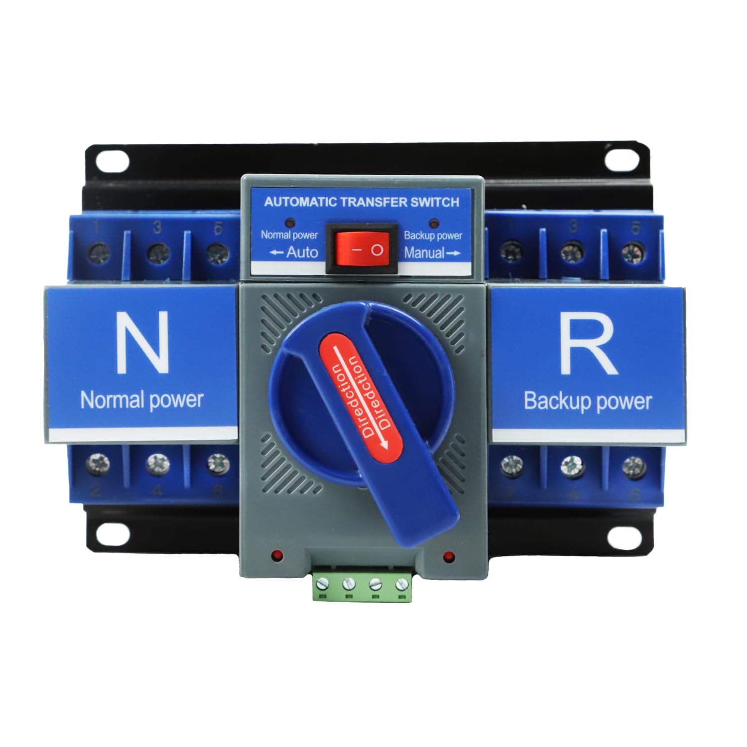 Dual Power Automatic Transfer Switch 110V 3P 63A Generator Changeover Switch for Home Backup Power Supply ATS 50HZ 60HZ