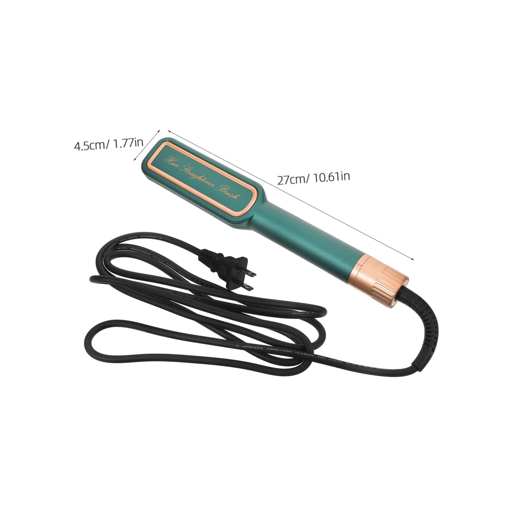 Ipetboom Adjustable Hair Straightener Tool for Women Portable Hair Styling Straightener Easy to Plug