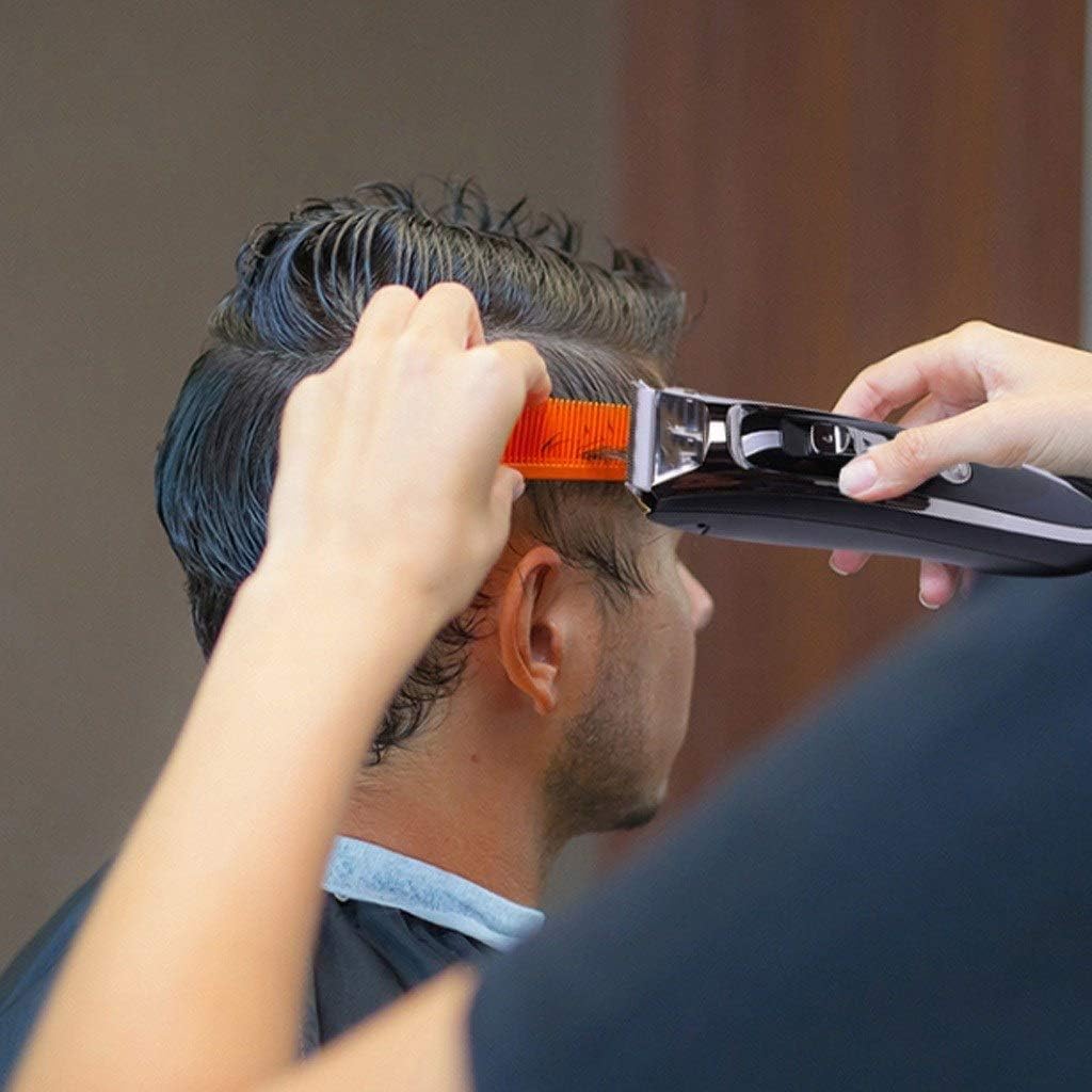 Professional Digital Hair Trimmer Rechargeable Electric Clipper Men's Cordless Haircut Adjustable Ceramic Blade