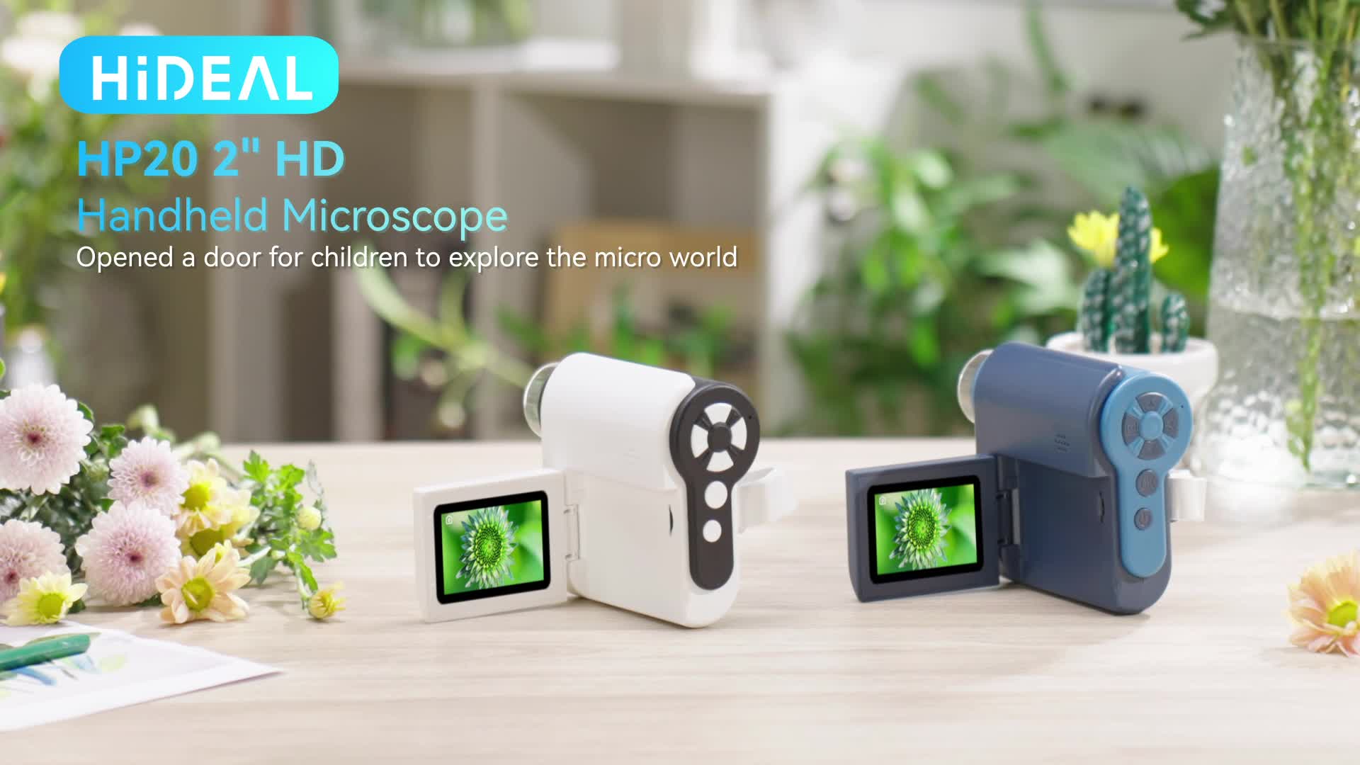 Amazon.com: Hideal HP20 IPS Microscope for Kids: [3-in-1] [Easy