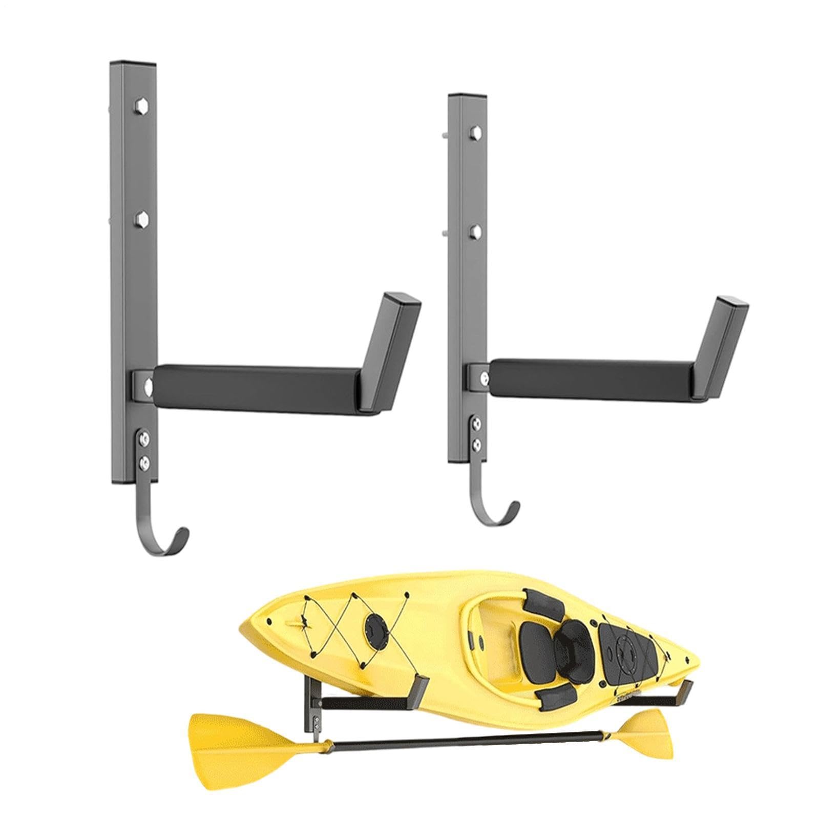 Kajak-Halterungen für die Garage 2er Universal Surfboard Wandhaken Mit 90