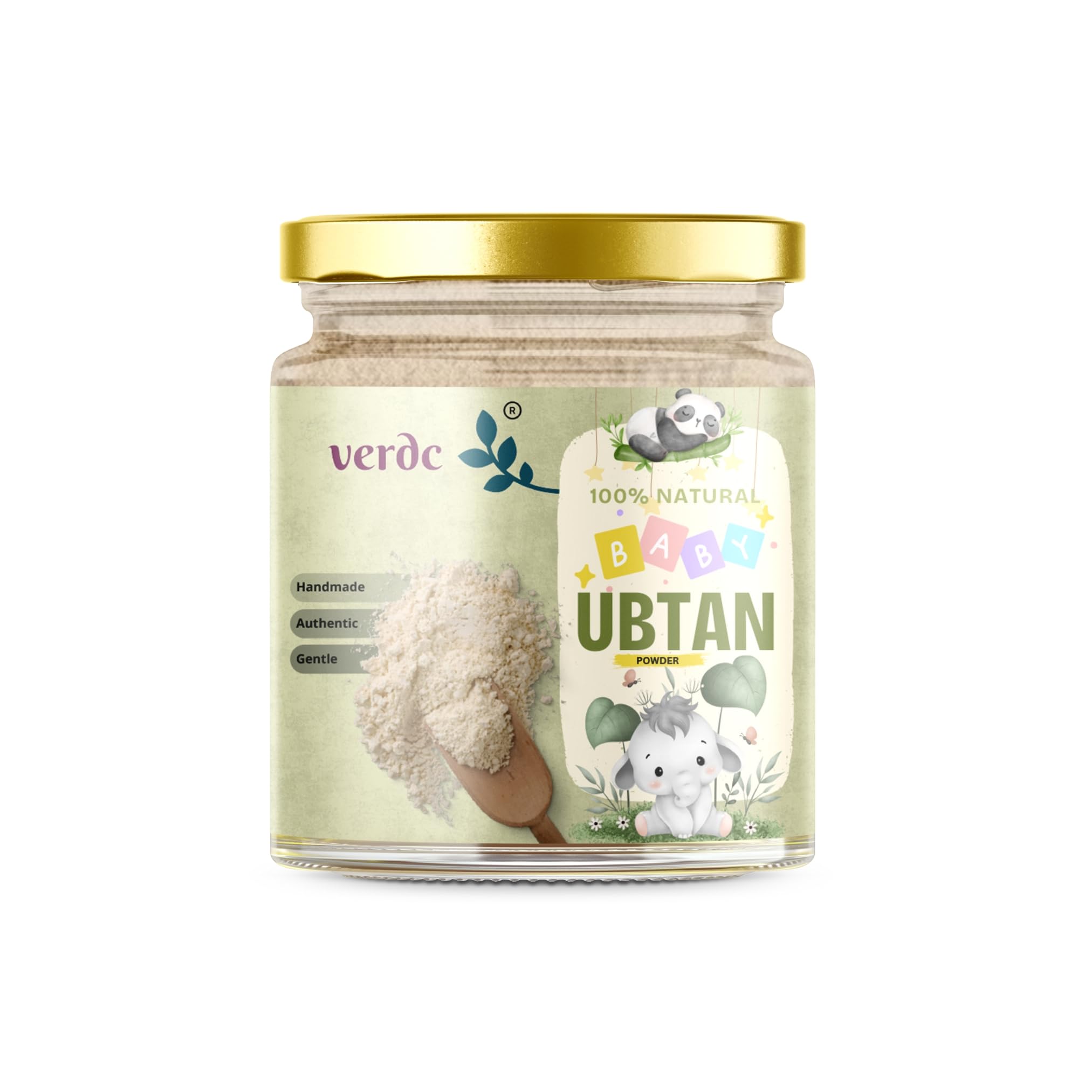 verdc- Kerala Ayur Research Centre Ubtan for Kids Enriched with 100% Natural Ingredients | Bath Powder for Soft Glowing Skin & Skin Brightening -100 gm
