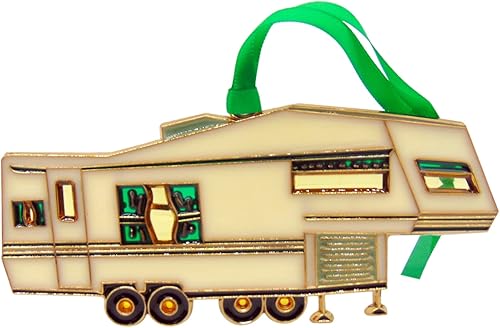 Miniatura 4 de Adorno de árbol de Navidad para cámper, decoración de vacaciones de quinta rueda, 6 pulgadas