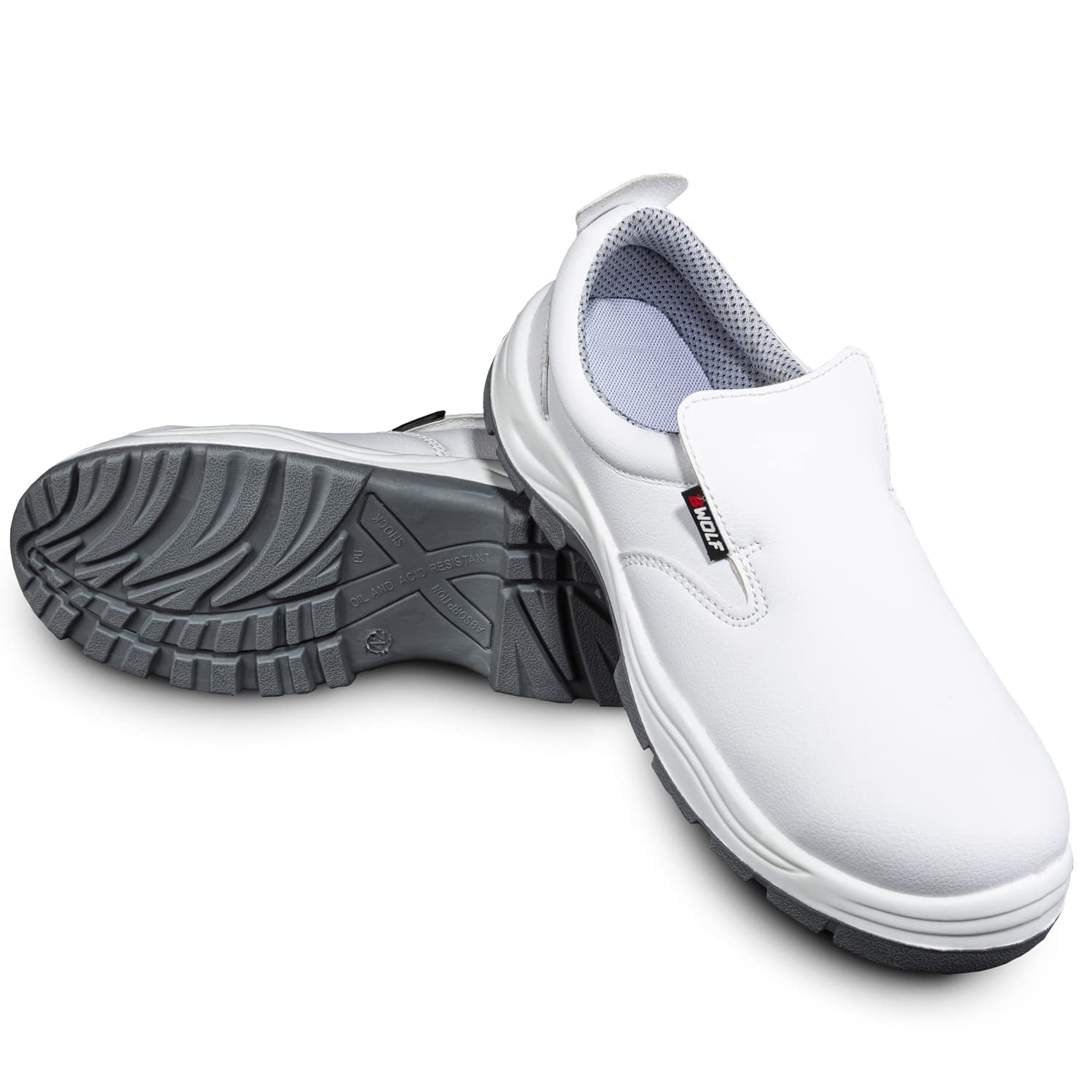 BWOLF ASTRAL S2 SRC - Scarpe da lavoro da uomo e da donna, impermeabili, resistenti all'olio, antiscivolo con solette traspiranti