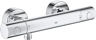 Comprar GROHE QuickFix Precision Get-Termostato ducha, tecnología Water Saving y botón de control ecológico, instalación con QuickSpanner incluída, cromado, 34773000