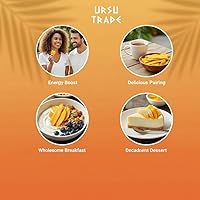 Vista 5 de Mango seco natural, sin productos químicos añadidossin dióxido de azufre, calidad premium, sabroso aperitivo. 100% natural - 8 oz (226 g)