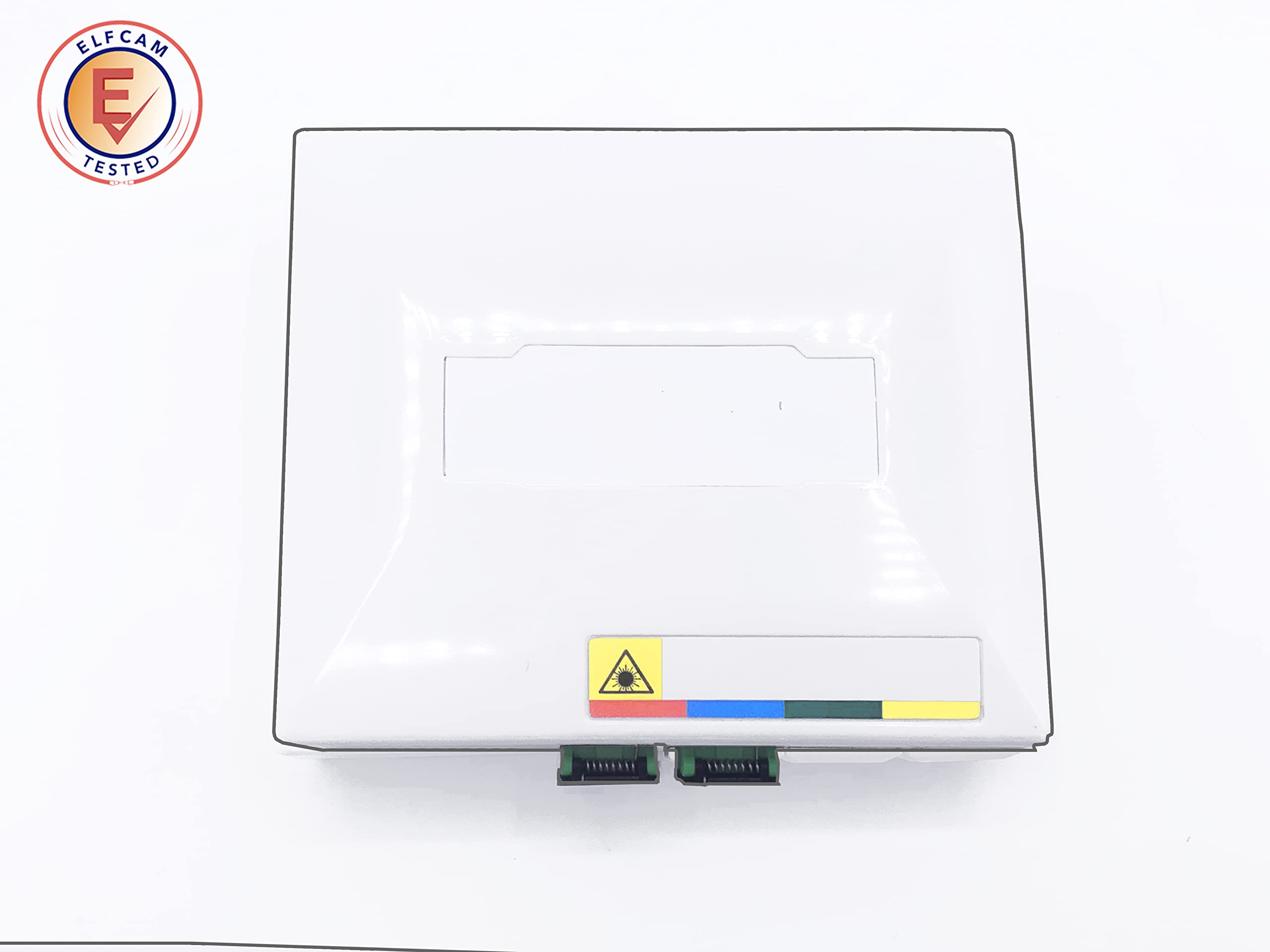 Presa Terminale Ottica FTTH Elfcam - 2 Porte SC/APC Per Rete Fibra - Foto 9