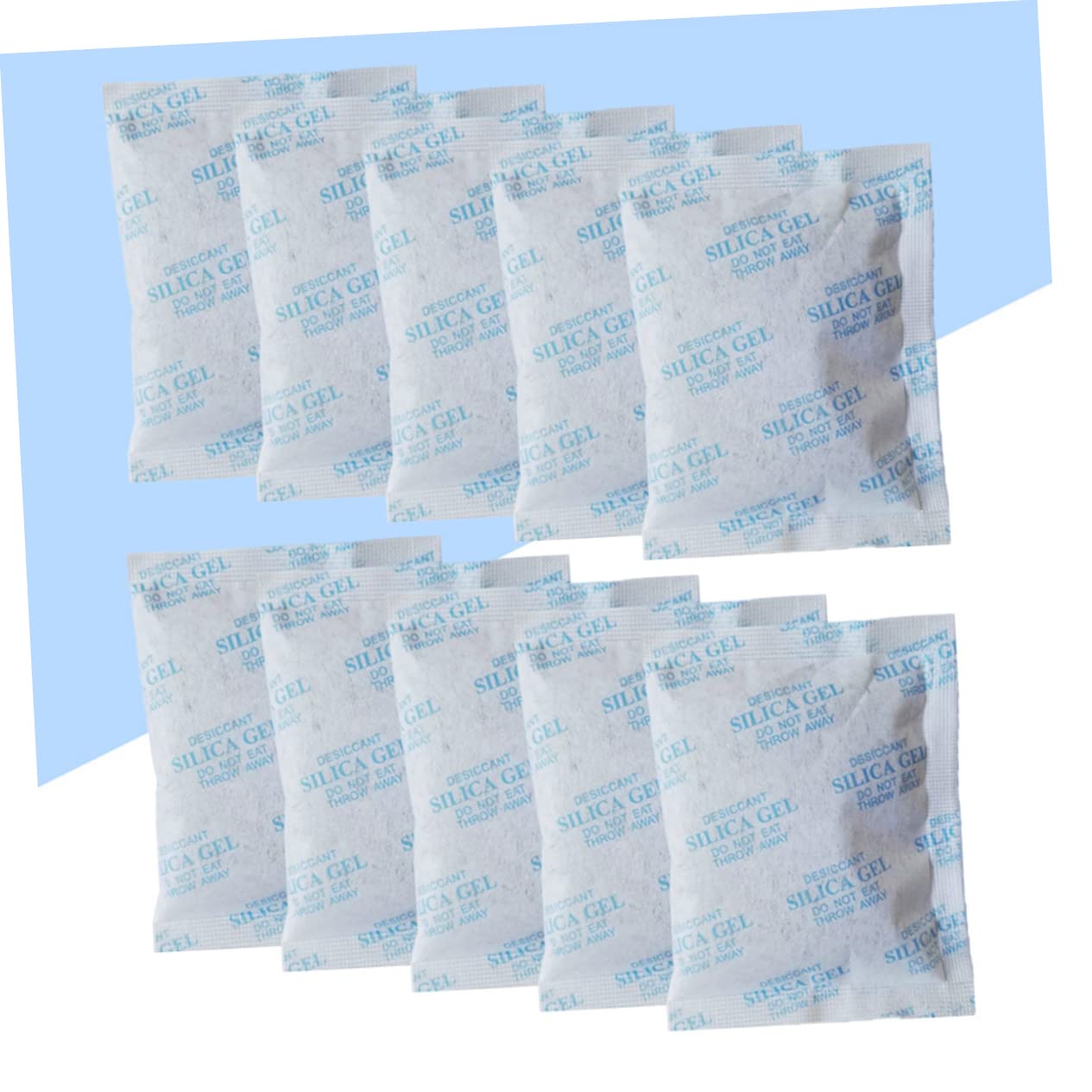 TOPBATHY 50 Unidades de Gel de Sílice Azul 50g Tejido No Tejido, Absorbente de Humedad para Ropa y Cajones, Prevención de Corrosión y Condensación Eficaz