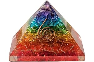 Handmade Orgone Pyramid Necklace for Healing and Energy Amplification
