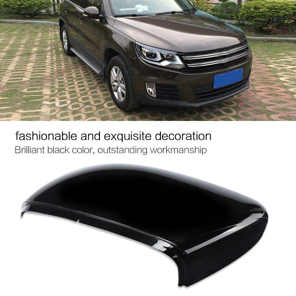 Duokon czarne lusterko samochodowe z czarną obudową do GOLF 6 2009-2012