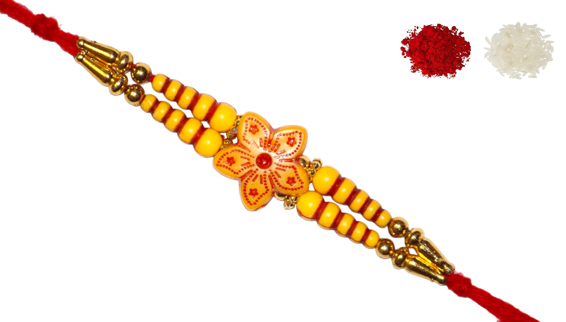 NITYAM ENTERPRISES Wooden Flower Pearl Rakhi For Brother | Sister | Family With Roli Chawal(NE 113) For Unisex Adult (B09ZVJLT51) Amazon Price History, Amazon Price Tracker