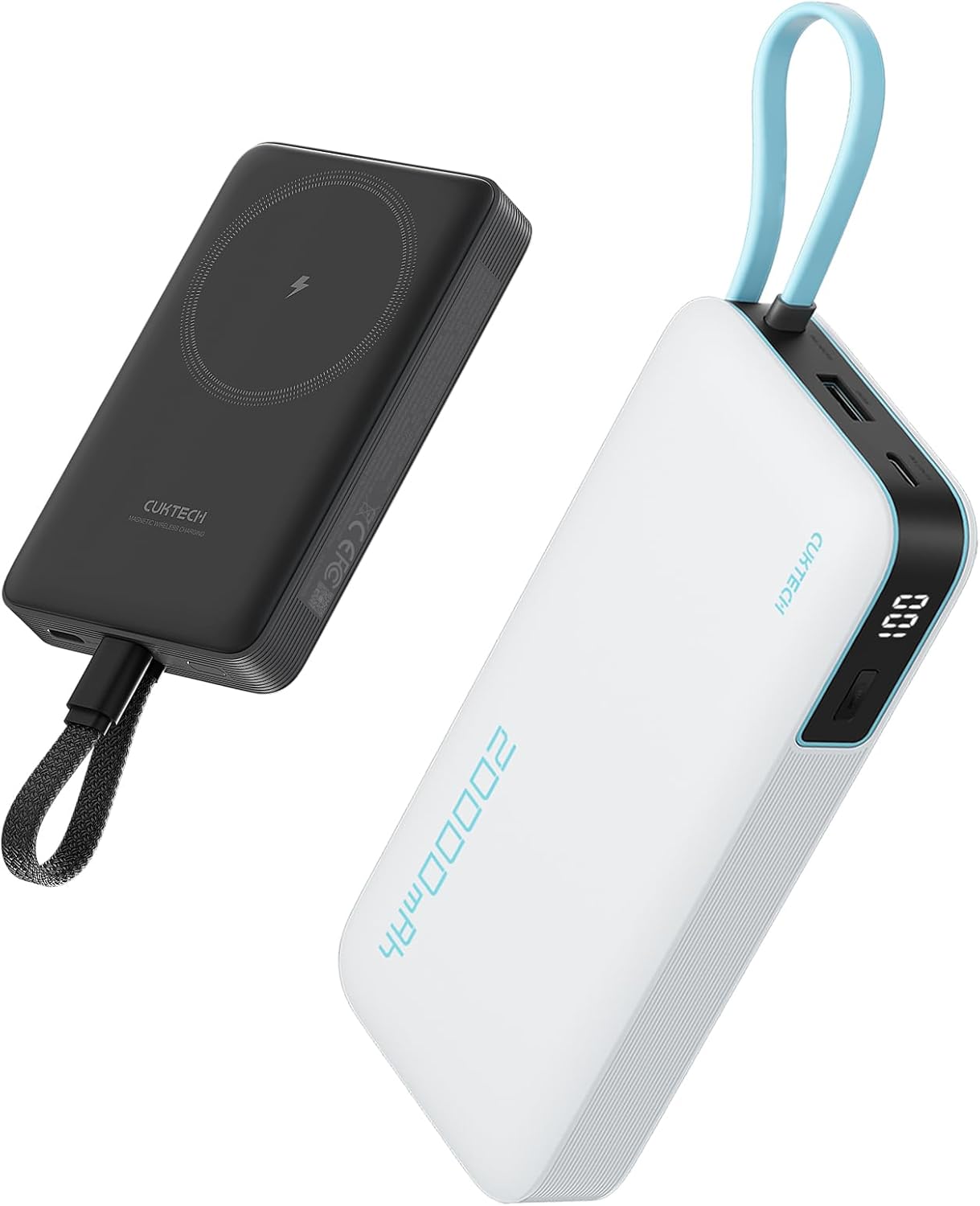 CUKTECH CP25 45W 20,000mAh Power Bank + CP12 10000mAh Magnetic Power Bank Combo